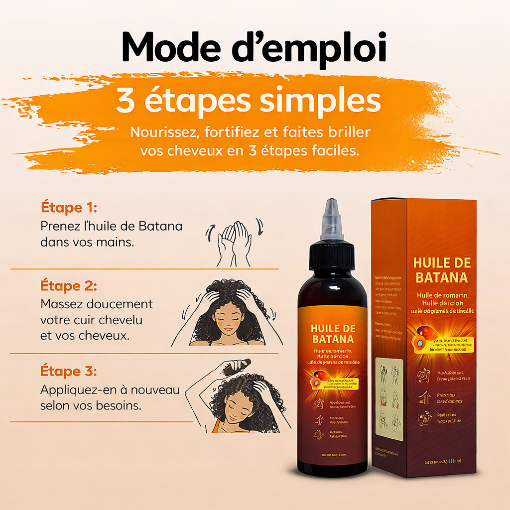 Huile essentielle fortifiante et Rajeunissant pour les racines des cheveux