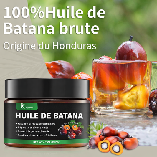 Huile de Batana • Crème nourrissante au Batana • Huile essentielle capillaire réparatrice